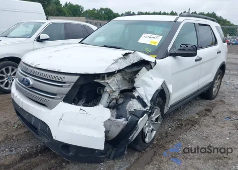 2013 Ford Explorer z USA, uszkodzony, nr VIN 1FM5K8B86DGB28088